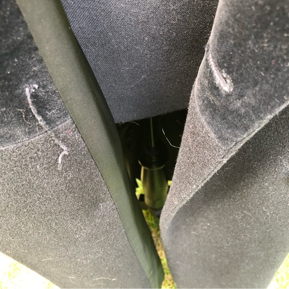 REDUCED: Karen Petites Black Wool Coat, no size shown - Picture 12 of 14